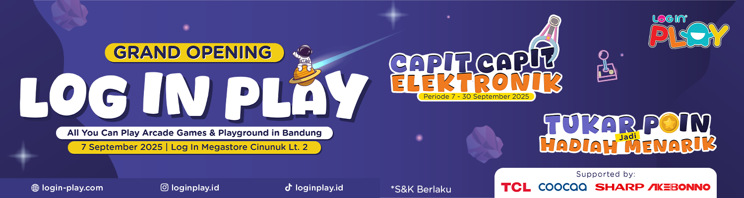 Banner Log In Play - Login Megastore